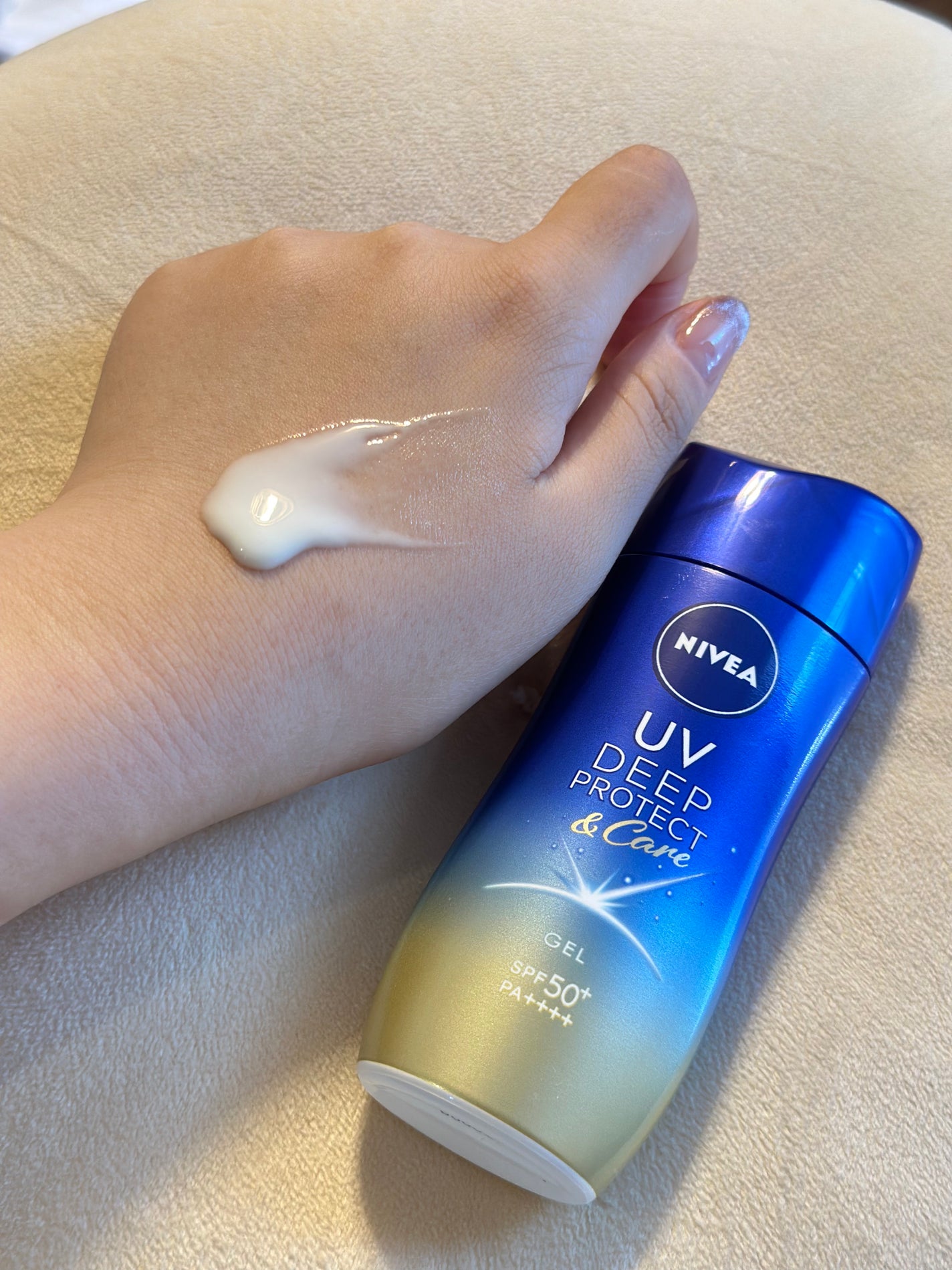ニベアUV ディープ プロテクト&ケア ジェル/ニベア/日焼け止めジェルを使ったクチコミ(3枚目)