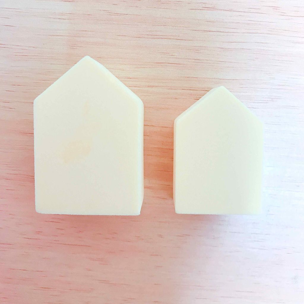 ジェリータッチスポンジ ハウス型/ロージーローザ/パフ・スポンジを使ったクチコミ(2枚目)