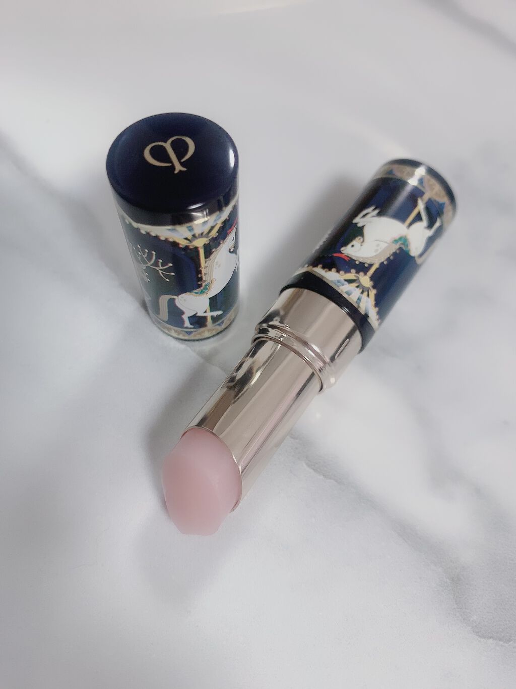 ソワンUVレーブル/クレ・ド・ポー ボーテ/リップクリームを使ったクチコミ（2枚目）