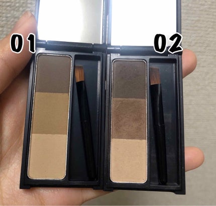 UR GLAM EYEBROW POWDER/U R GLAM/パウダーアイブロウを使ったクチコミ(2枚目)