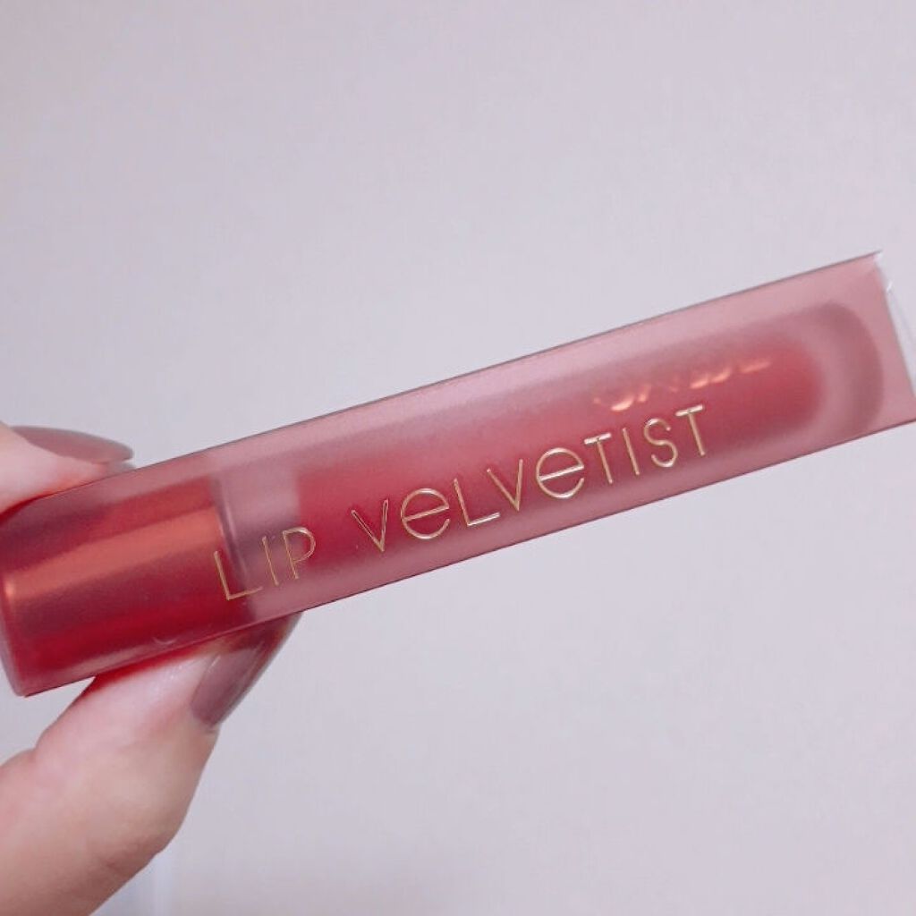 リップベルベティスト/excel/口紅を使ったクチコミ（3枚目）