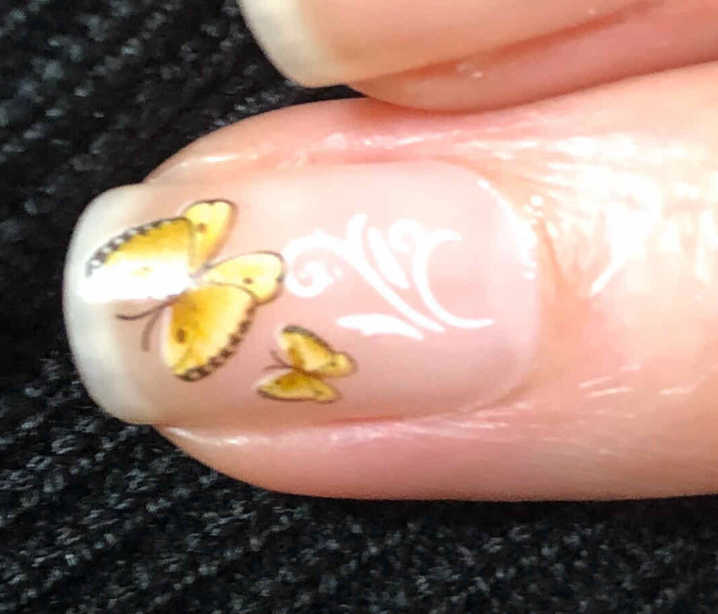 ネイルシール/ネイルシールを使ったクチコミ（2枚目）