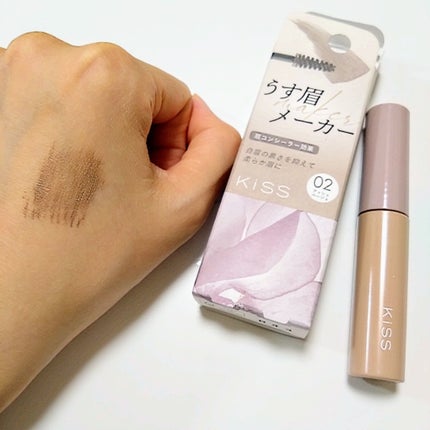 キス うす眉メーカー/KiSS/眉マスカラを使ったクチコミ(1枚目)