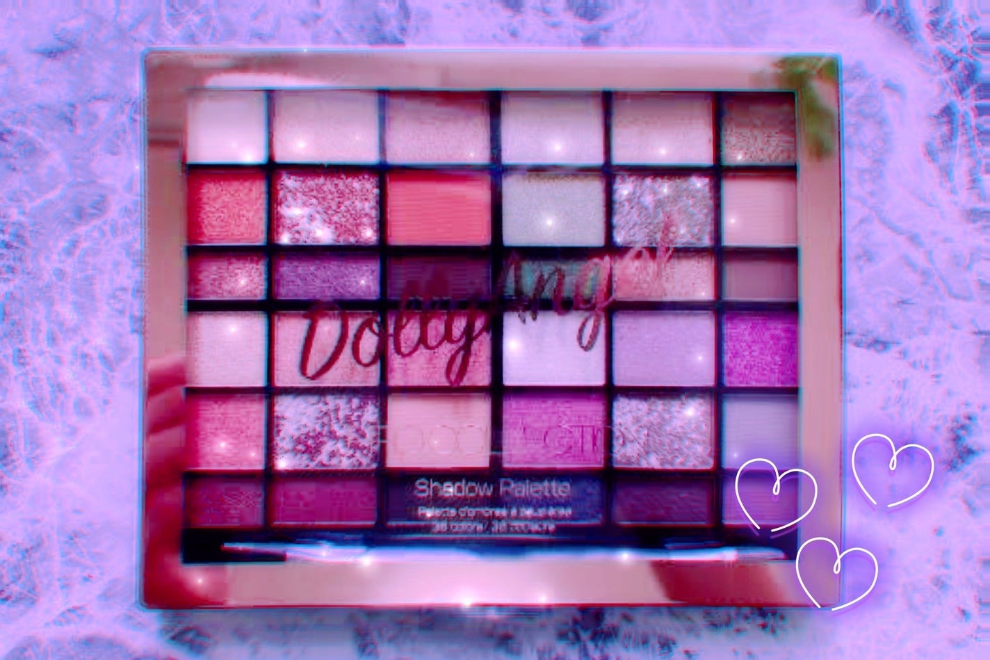 プロコレクション36カラー/Dolly Angel/アイシャドウパレットを使ったクチコミ(1枚目)