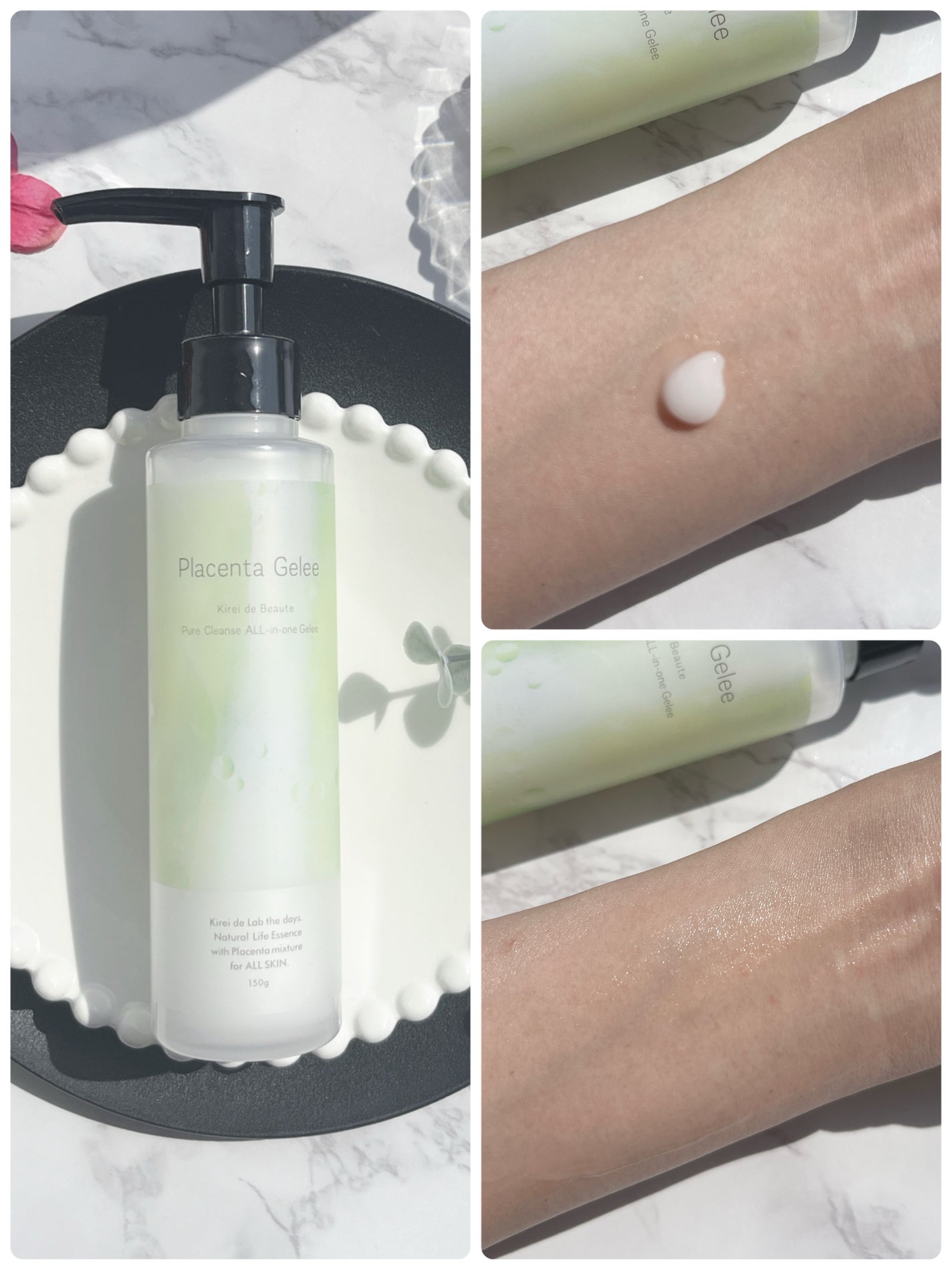 キレイデボーテ オールインワンジュレ/キレイ・デ・ラボ/オールインワン化粧品を使ったクチコミ(3枚目)