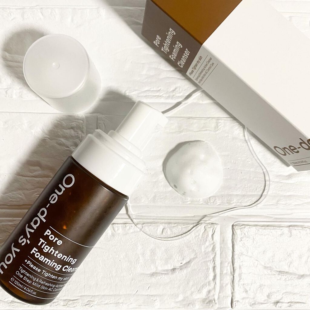 ポアタイトニングフォームクレンザー/One-day's you/洗顔フォームを使ったクチコミ（1枚目）