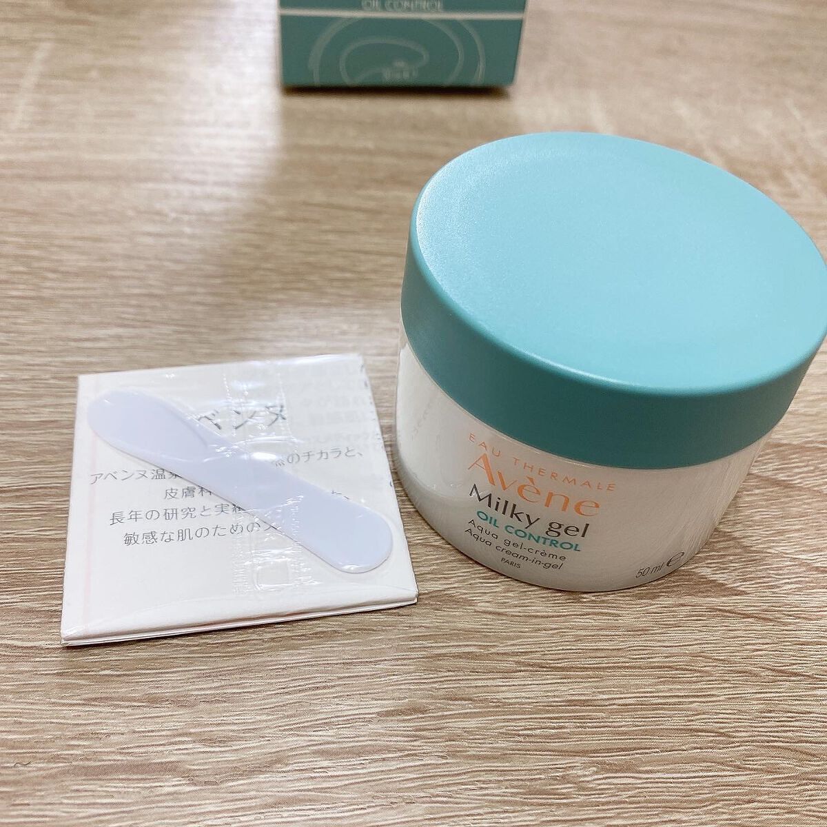 ミルキージェル　オイルコントロール/アベンヌ/オールインワン化粧品を使ったクチコミ（3枚目）