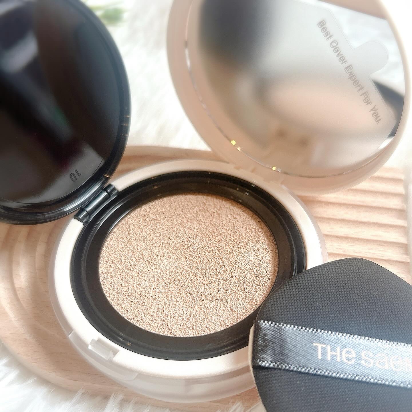 カバーパーフェクションコンシーラークッション/the SAEM/リキッドコンシーラーを使ったクチコミ（2枚目）