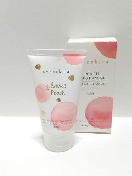 ピーチ モイスト アミノ フェイシャル クレンザー/セセキラ /洗顔フォームを使ったクチコミ(1枚目)