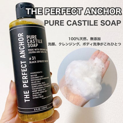 ザ・パーフェクトアンカー ブラックスプルースブレンド #31/THE PERFECT ANCHOR/ボディソープを使ったクチコミ(1枚目)