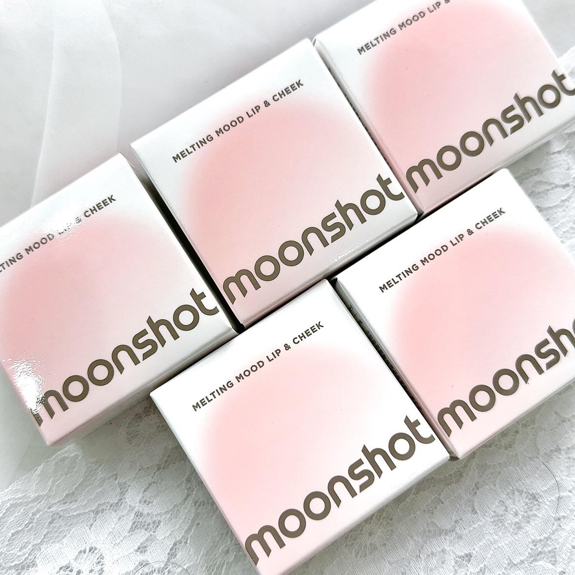 メルティングムードリップ&チーク/moonshot/ジェル・クリームチークを使ったクチコミ（2枚目）