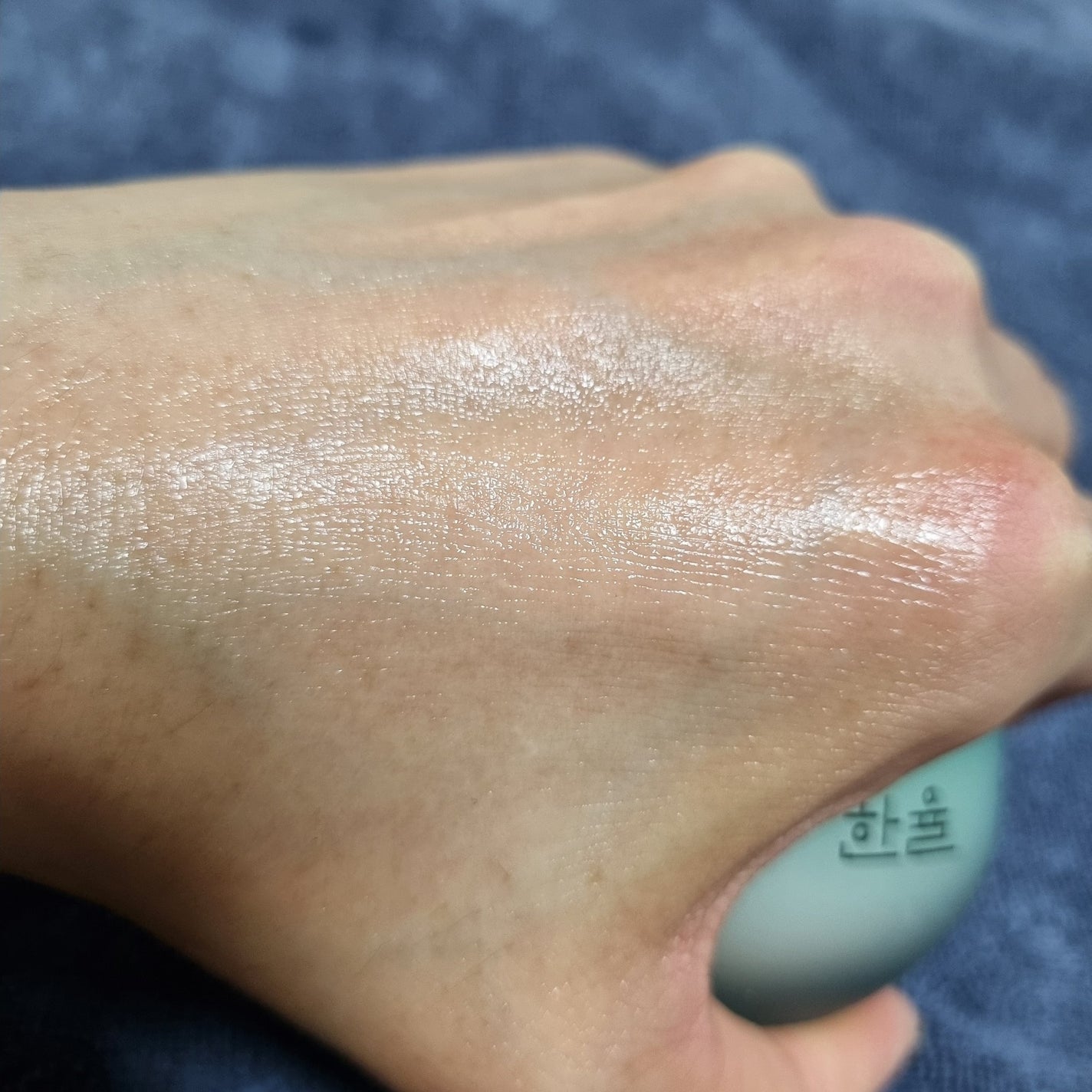 ピュアアルテミシア カーミングウォータークリーム/HANYUL(ハンユル)/フェイスクリームを使ったクチコミ(3枚目)