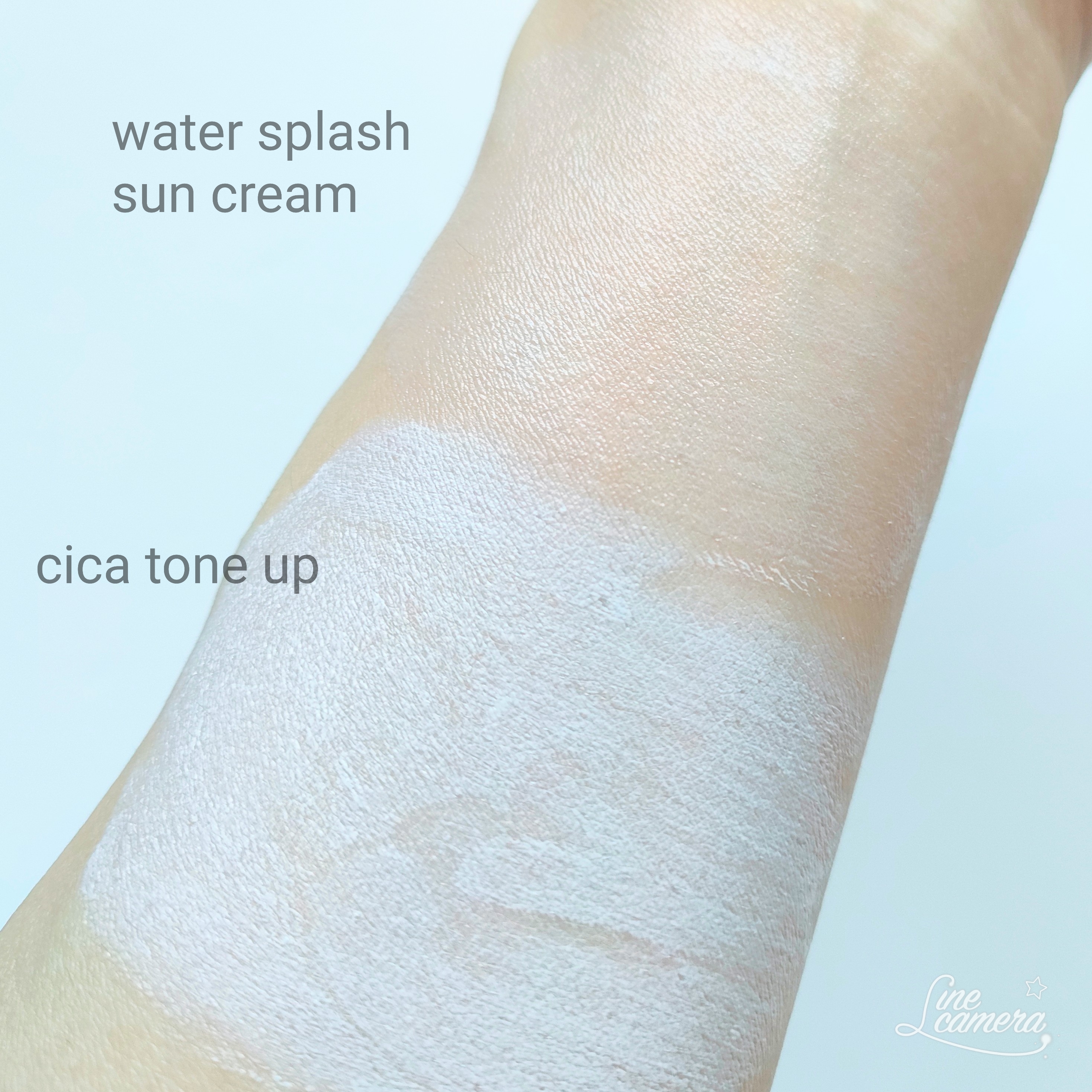 ウォータースプラッシュシカトーンアップクリーム/espoir/化粧下地を使ったクチコミ（3枚目）