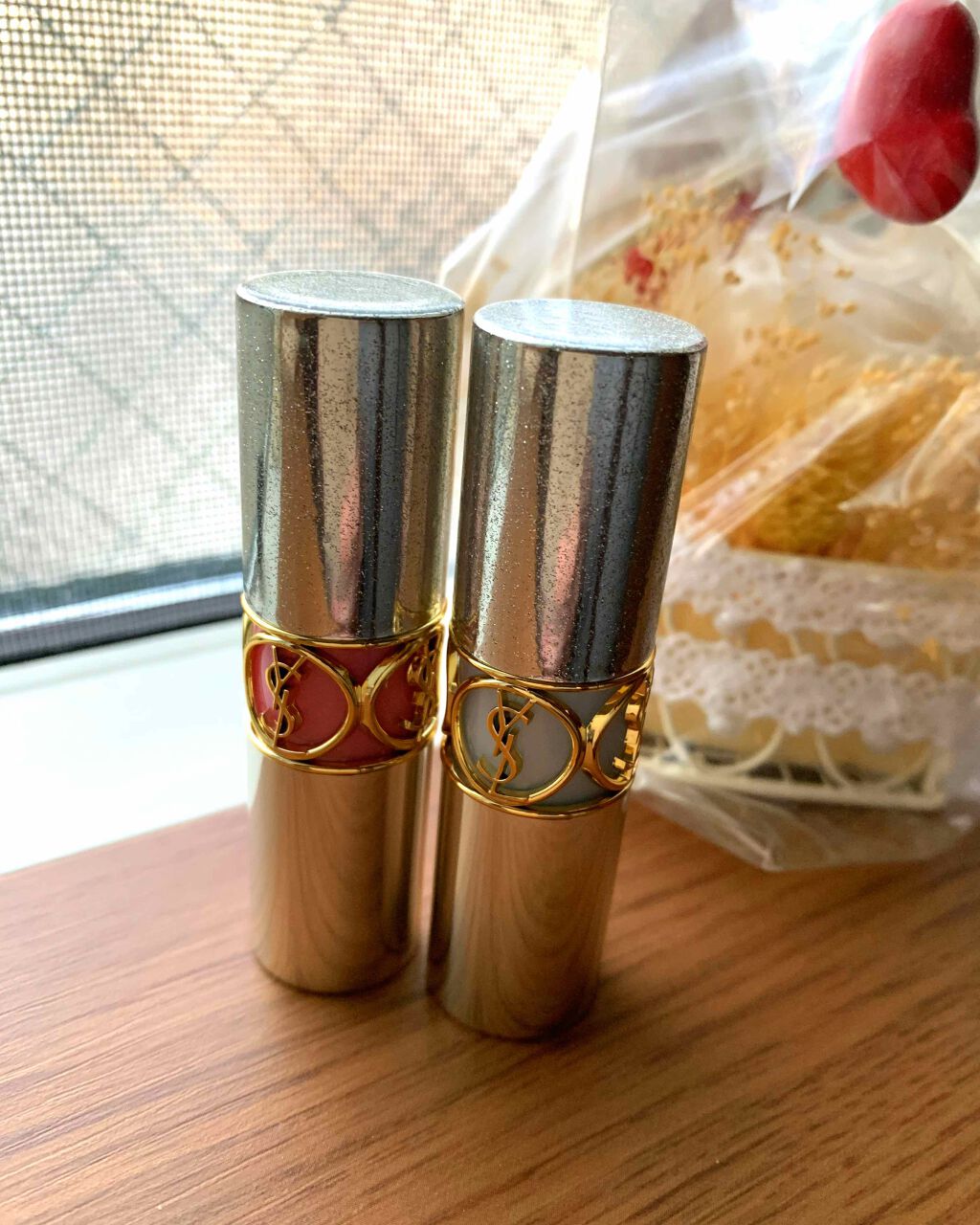 ルージュ ヴォリュプテ ロックシャイン/YVES SAINT LAURENT BEAUTE/口紅を使ったクチコミ（3枚目）