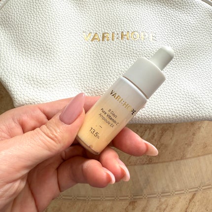 8デイズピュアビタミンCアンプル/VARI:HOPE/美容液を使ったクチコミ(2枚目)