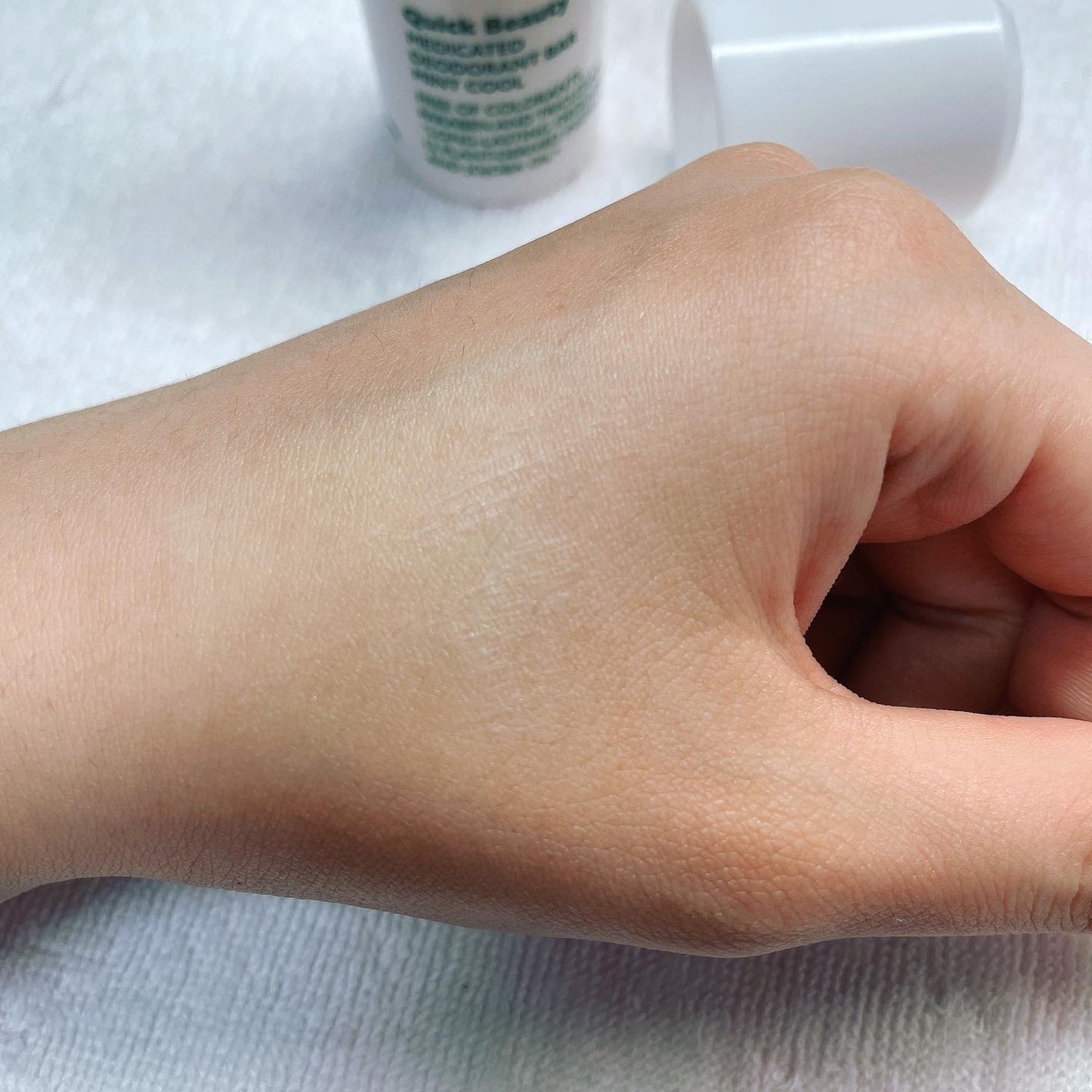 QB 薬用デオドラントバー ミントクール/リベルタ/デオドラント・制汗剤を使ったクチコミ(4枚目)