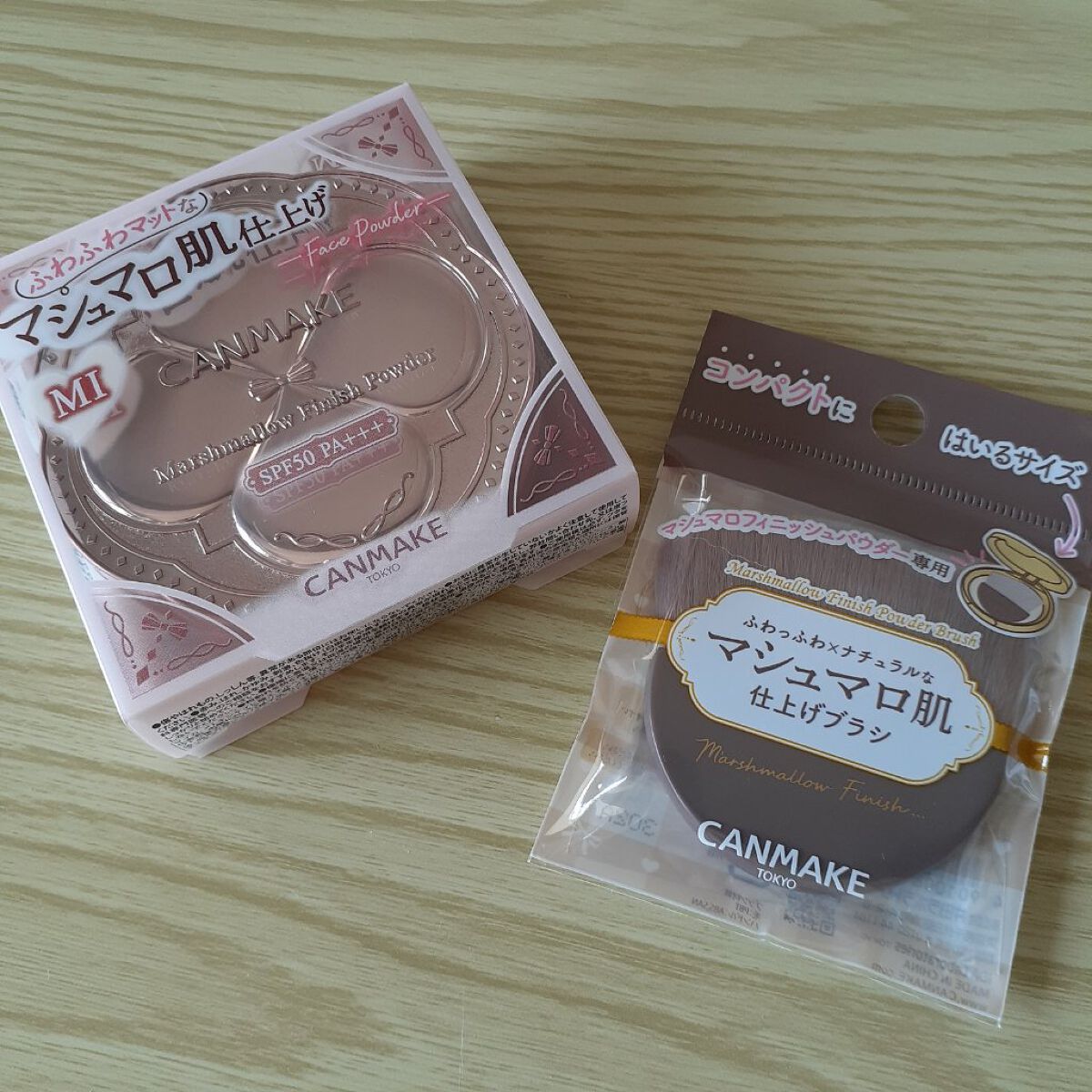 マシュマロフィニッシュパウダー/キャンメイク/プレストパウダーを使ったクチコミ（3枚目）