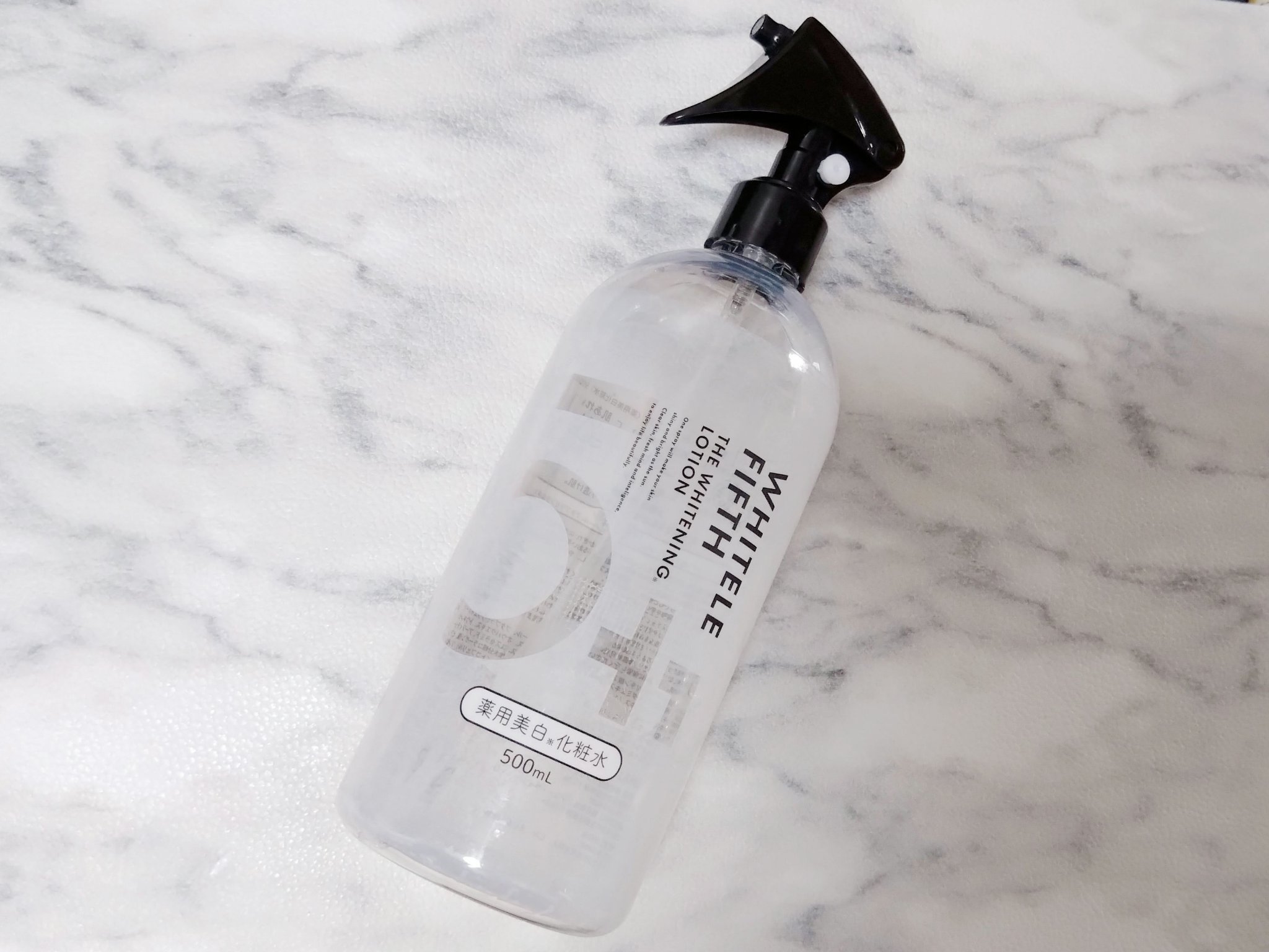 薬用美白化粧水/WHITELE FIFTH/ミスト状化粧水を使ったクチコミ（1枚目）
