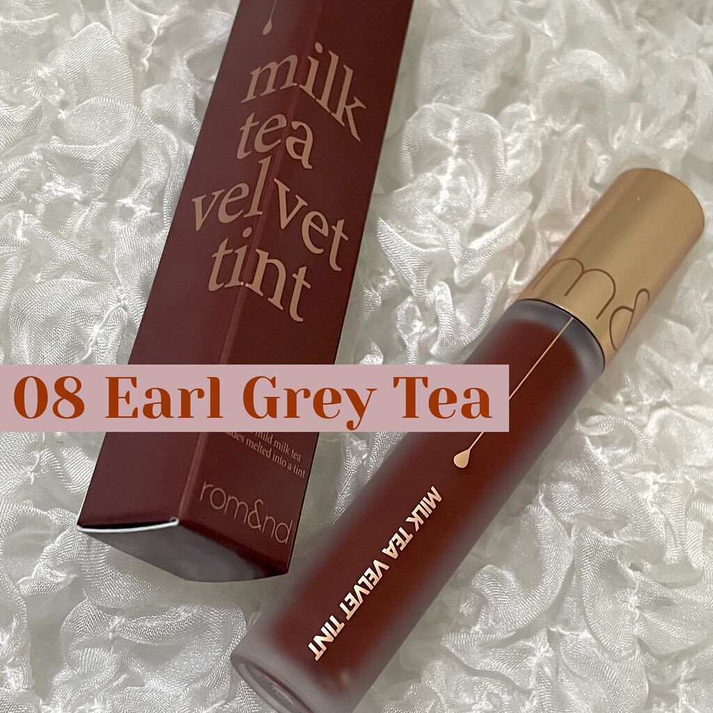 ミルクティーベルベットティント/rom&nd/リップティントを使ったクチコミ（1枚目）