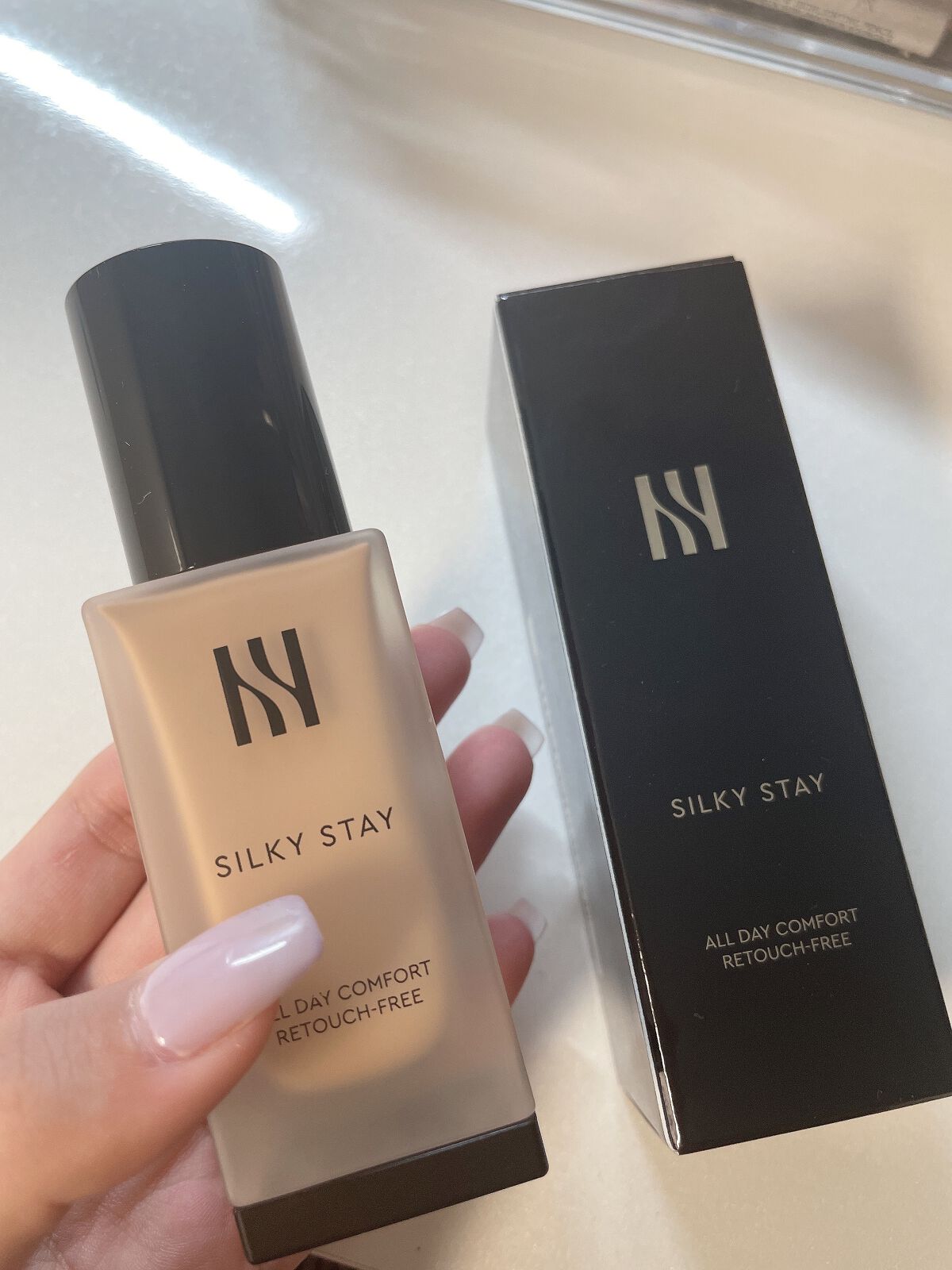 シルキーステイファンデーション/HERA/リキッドファンデーションを使ったクチコミ(4枚目)
