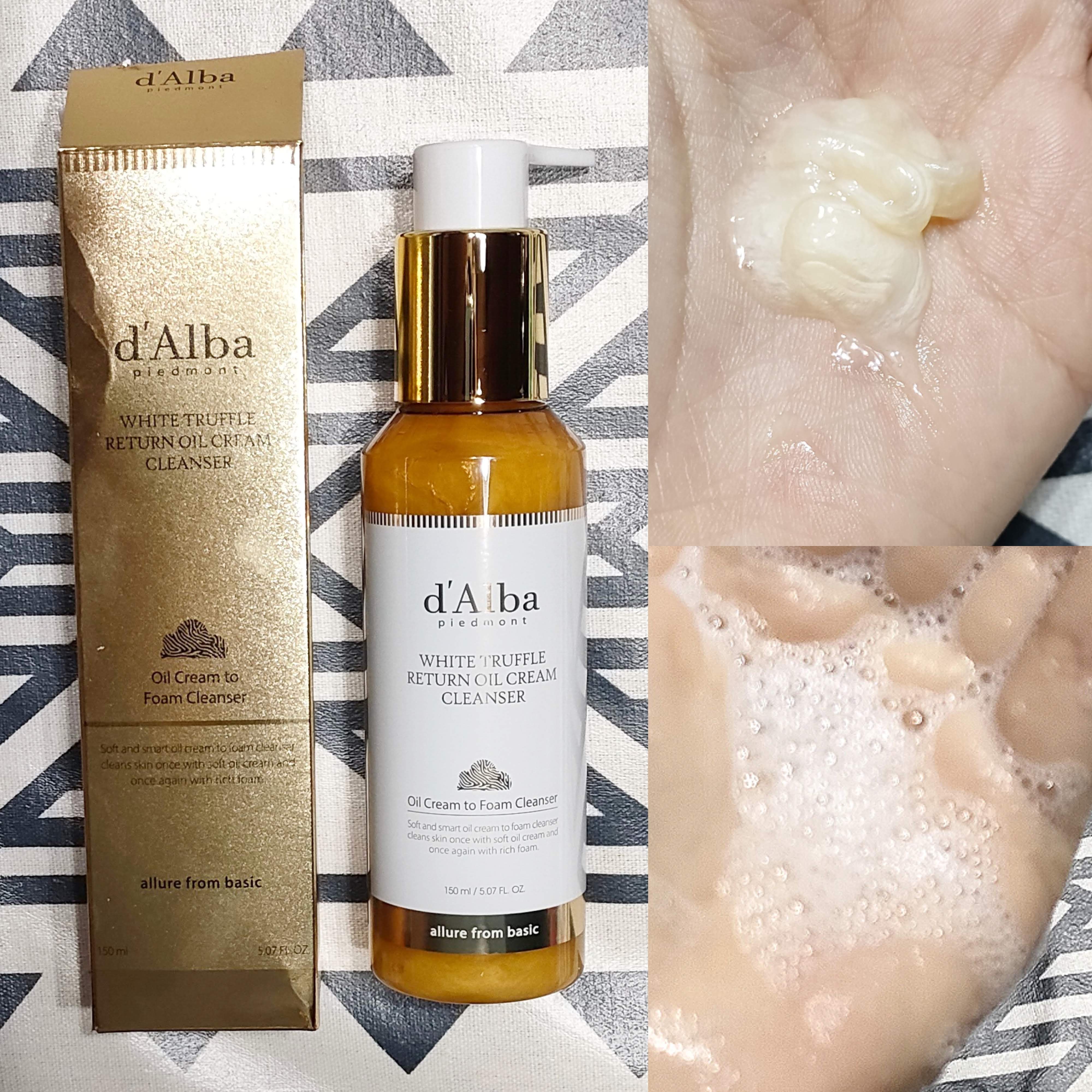 ホワイトトリュフリターンオイルクリームクレンザー/ダルバ/クレンジングを使ったクチコミ（1枚目）