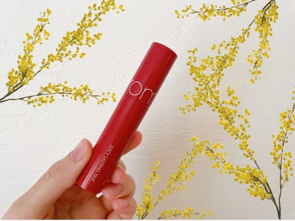 ジューシーラスティングティント/rom&nd/リップティントを使ったクチコミ(1枚目)