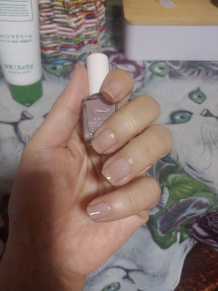 ミニネイル/パラドゥ/マニキュアを使ったクチコミ(1枚目)