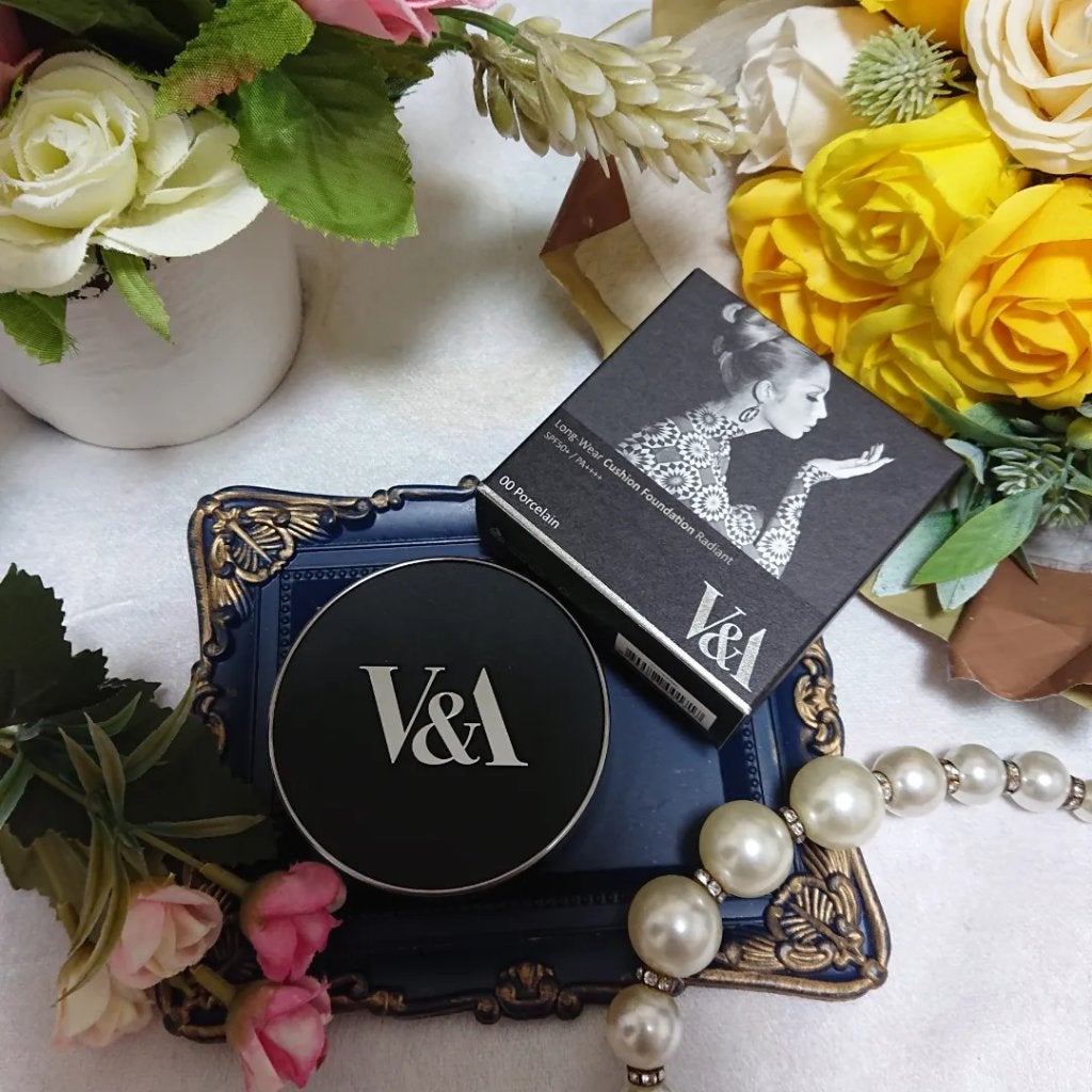 ロングウェアクッションファンデーション/V&Aビューティー/クッションファンデーションを使ったクチコミ(2枚目)