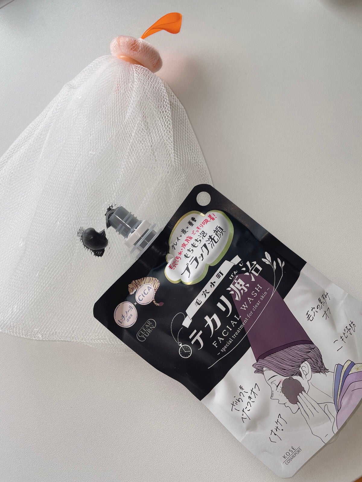 毛穴小町 テカリ源治 マスク/クリアターン/シートマスク・パックを使ったクチコミ(3枚目)