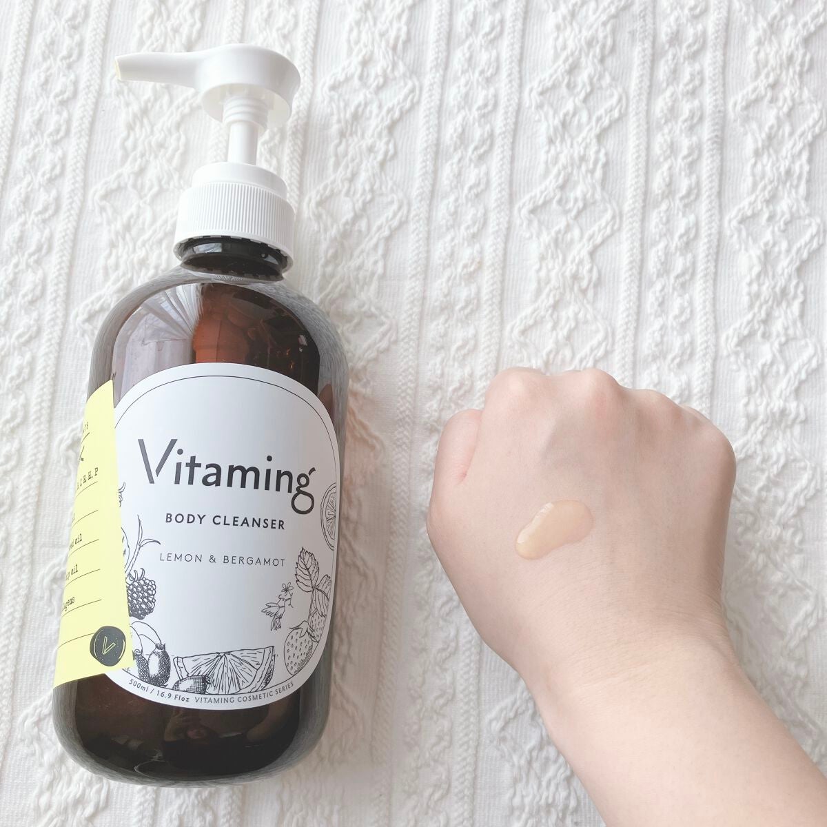 リフレッシングボディソープ(レモン&ベルガモットの香り)/Vitaming/ボディソープを使ったクチコミ(2枚目)