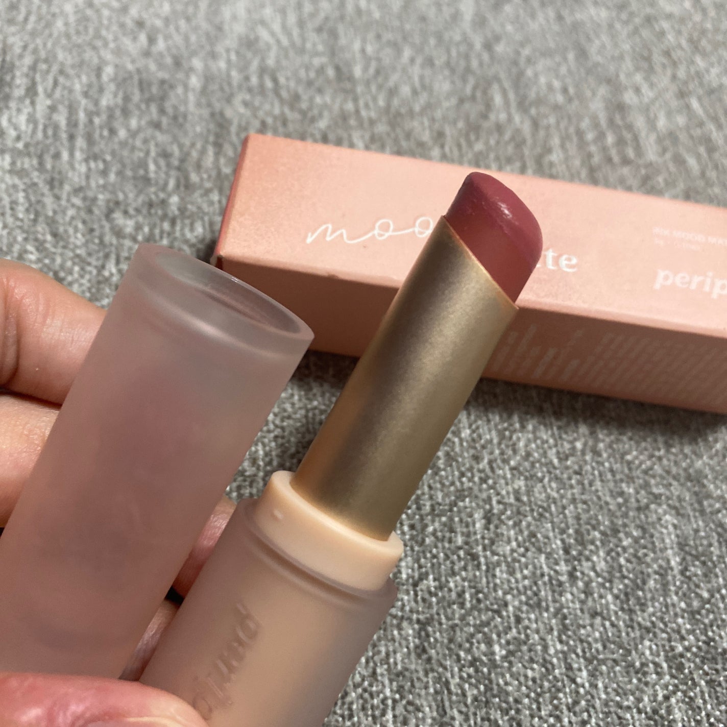 インク ムード マット スティック/PERIPERA/口紅を使ったクチコミ(2枚目)