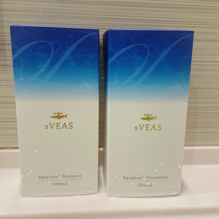 シャンプー (スクアレンシャンプー)/トリートメント (スクアレントリートメント)/sVEAS/市販シャンプーを使ったクチコミ(2枚目)