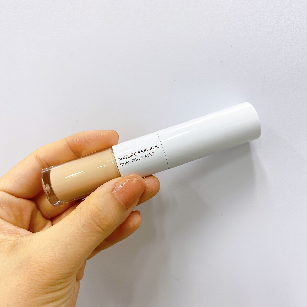 DUAL CONCEALER/ネイチャーリパブリック/スティックコンシーラーを使ったクチコミ（1枚目）