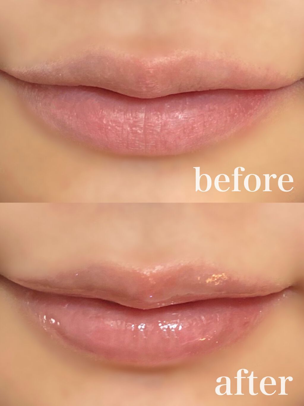 グラスティングウォーターグロス/rom&nd/リップグロスを使ったクチコミ（2枚目）