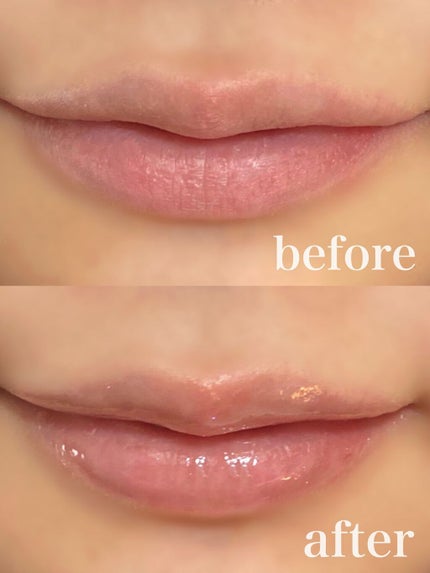 グラスティングウォーターグロス/rom&nd/リップグロスを使ったクチコミ(2枚目)