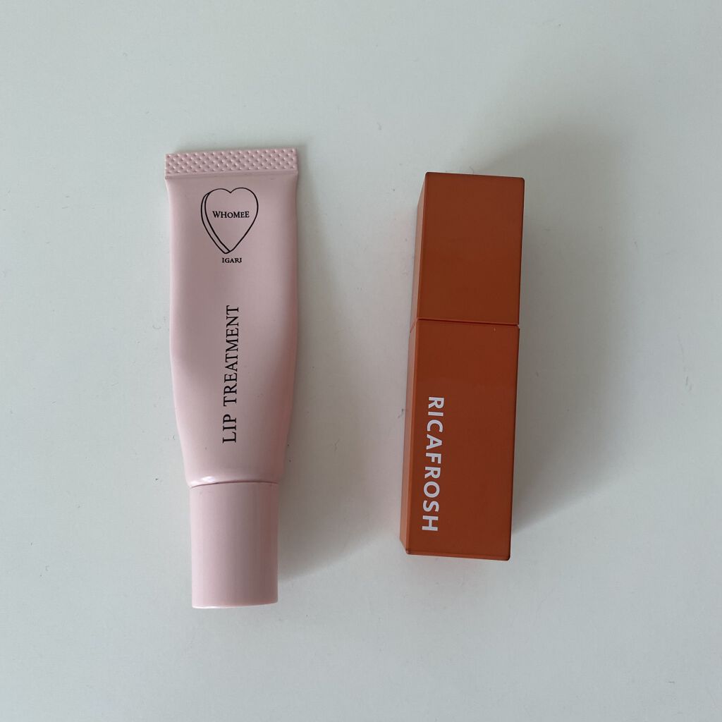 ジューシーリブティント/RICAFROSH/リップティントを使ったクチコミ（1枚目）