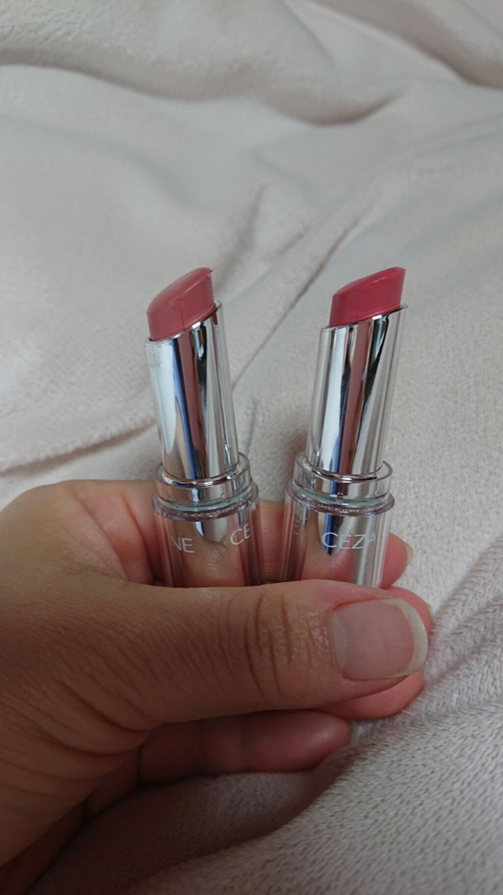 ラスティンググロスリップ/CEZANNE/口紅を使ったクチコミ(1枚目)