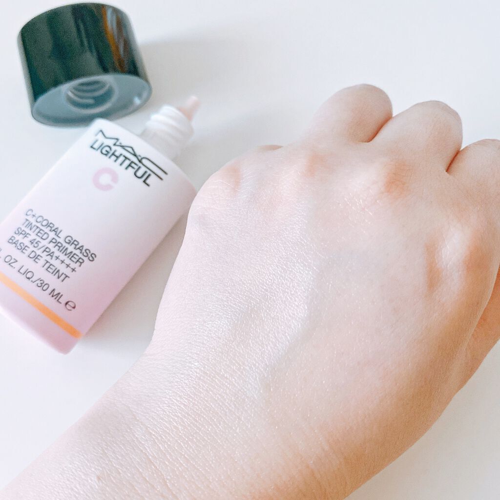 ライトフル Ｃ＋ティンティッド プライマーSPF45(PA++++)/M・A・C/化粧下地を使ったクチコミ（3枚目）