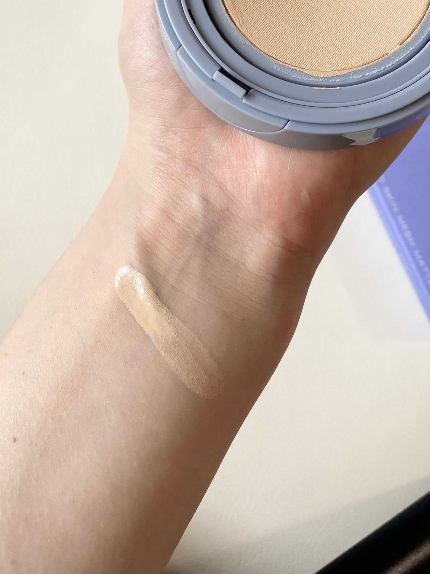 セカンドスキンメッシュマットクッション/hince/クッションファンデーションを使ったクチコミ(6枚目)