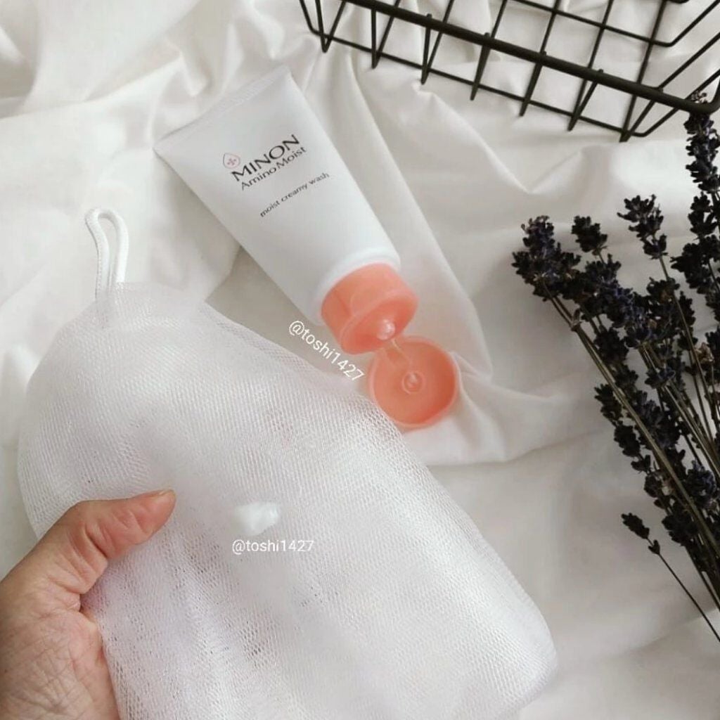 アミノモイスト モイストクリーミィ ウォッシュ/ミノン/洗顔フォームを使ったクチコミ(3枚目)