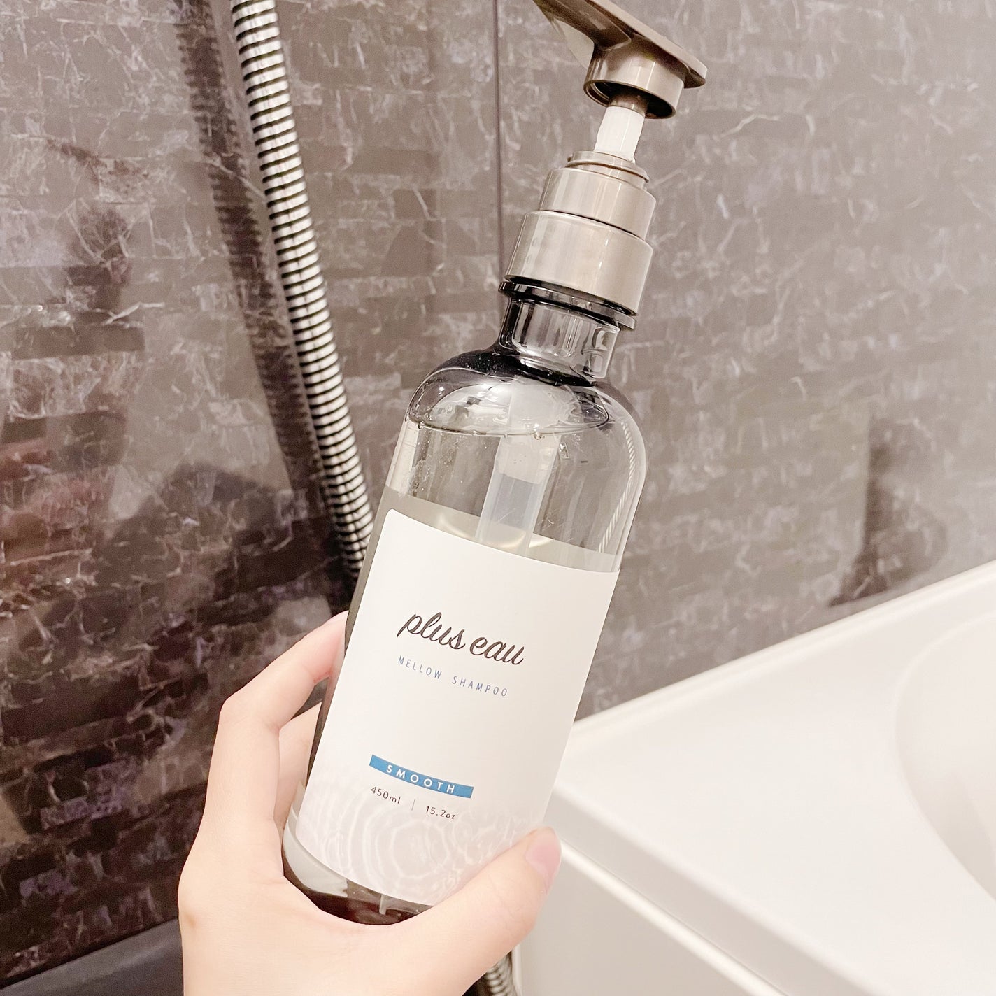 メロウシャンプー/メロウトリートメント/plus eau/市販シャンプーを使ったクチコミ(2枚目)