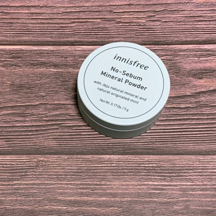 ノーセバム ミネラルパウダー N/innisfree/ルースパウダーを使ったクチコミ(1枚目)