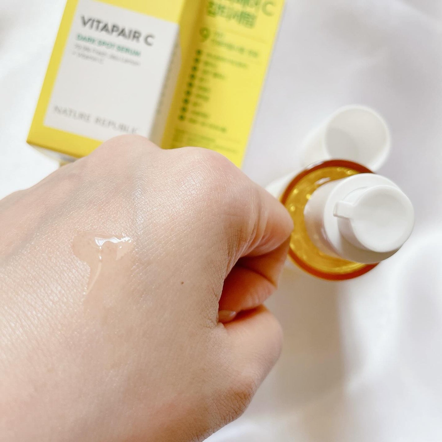 ビタペアC 集中美容液スペシャルセット/ネイチャーリパブリック/美容液を使ったクチコミ(6枚目)