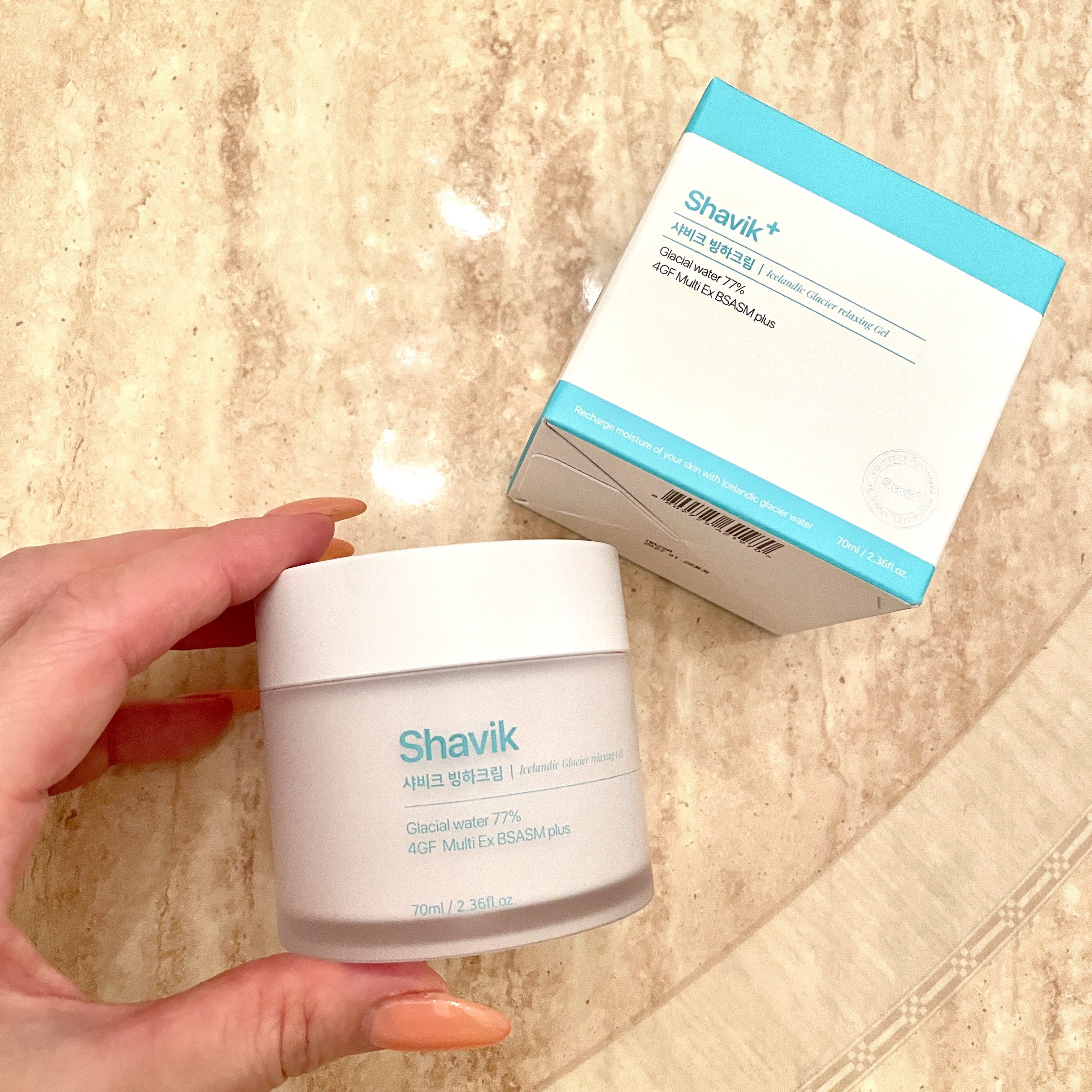 シャヴィク氷河クリーム/Seapuri/フェイスクリームを使ったクチコミ（1枚目）