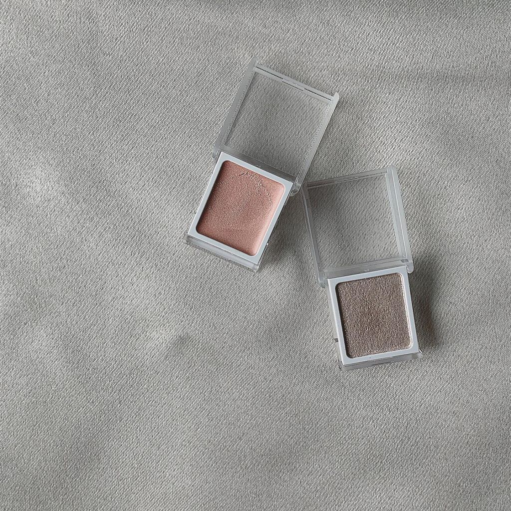 アイカラー/無印良品/単色アイシャドウを使ったクチコミ（1枚目）