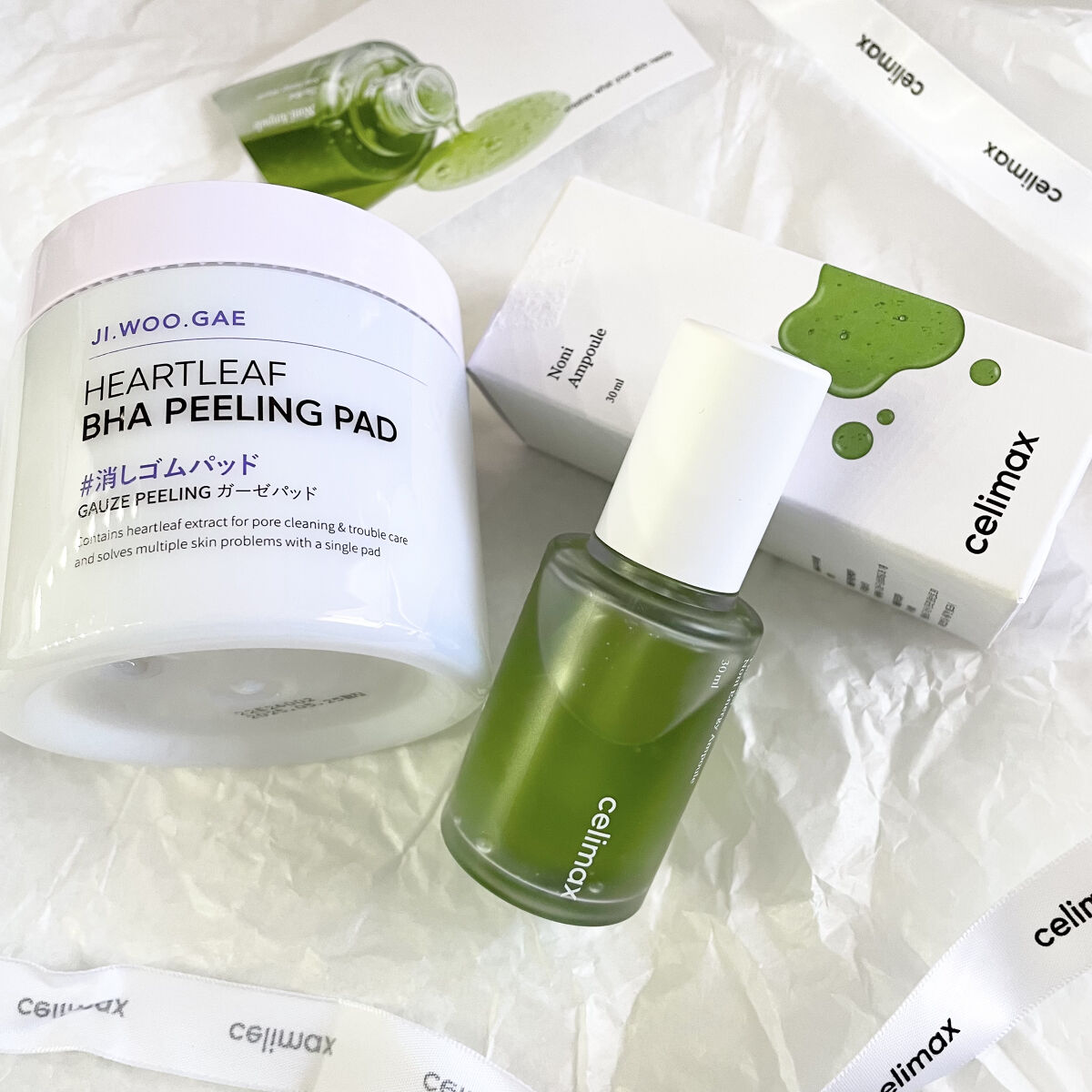 BHA消しゴムピーリングパッド/celimax/トナーパッドを使ったクチコミ（1枚目）