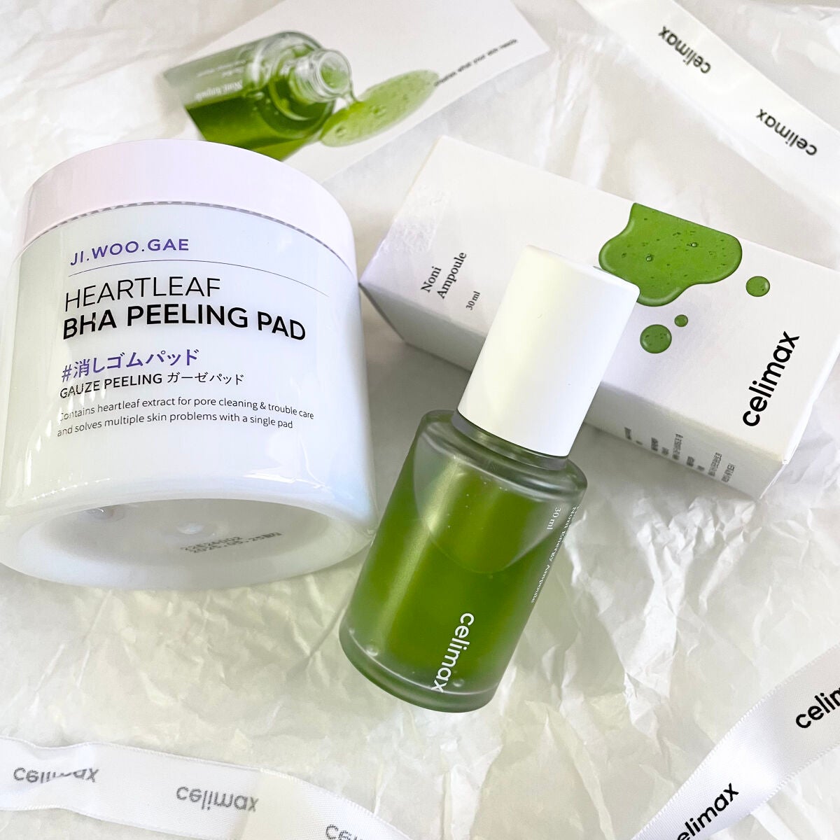 BHA消しゴムピーリングパッド/celimax/トナーパッドを使ったクチコミ(1枚目)