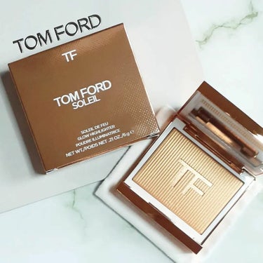 ソレイユ ドゥ フ ハイライター 01 ミラージュ/TOM FORD BEAUTY/パウダーハイライトを使ったクチコミ（1枚目）