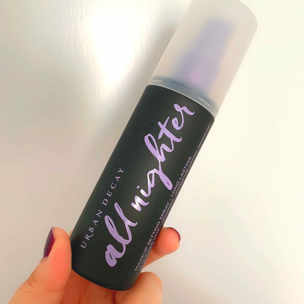オールナイター-MAKEUP SETTING SPRAY-LONG LASTING/アーバンディケイ/ミスト状化粧水を使ったクチコミ（2枚目）