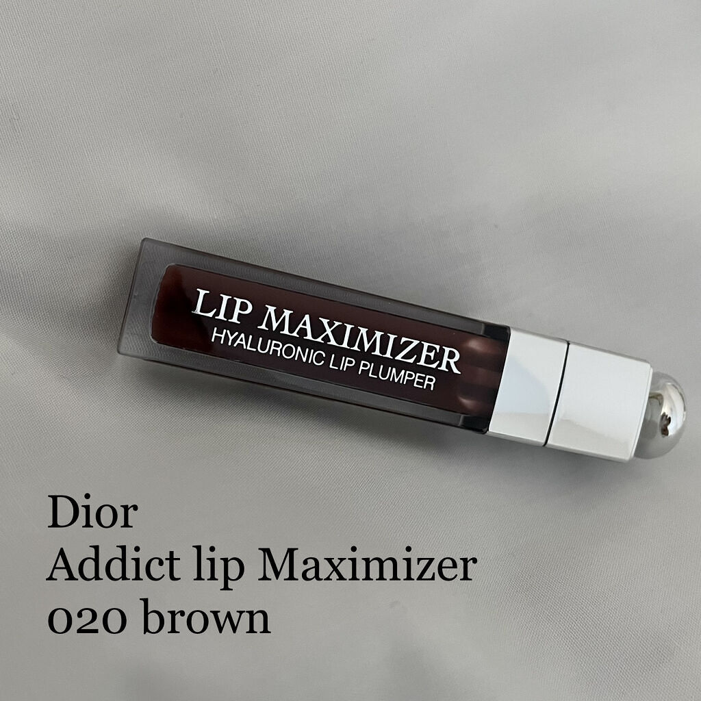【旧】ディオール アディクト リップ マキシマイザー 020 ブラウン/Dior/リップグロスを使ったクチコミ（1枚目）